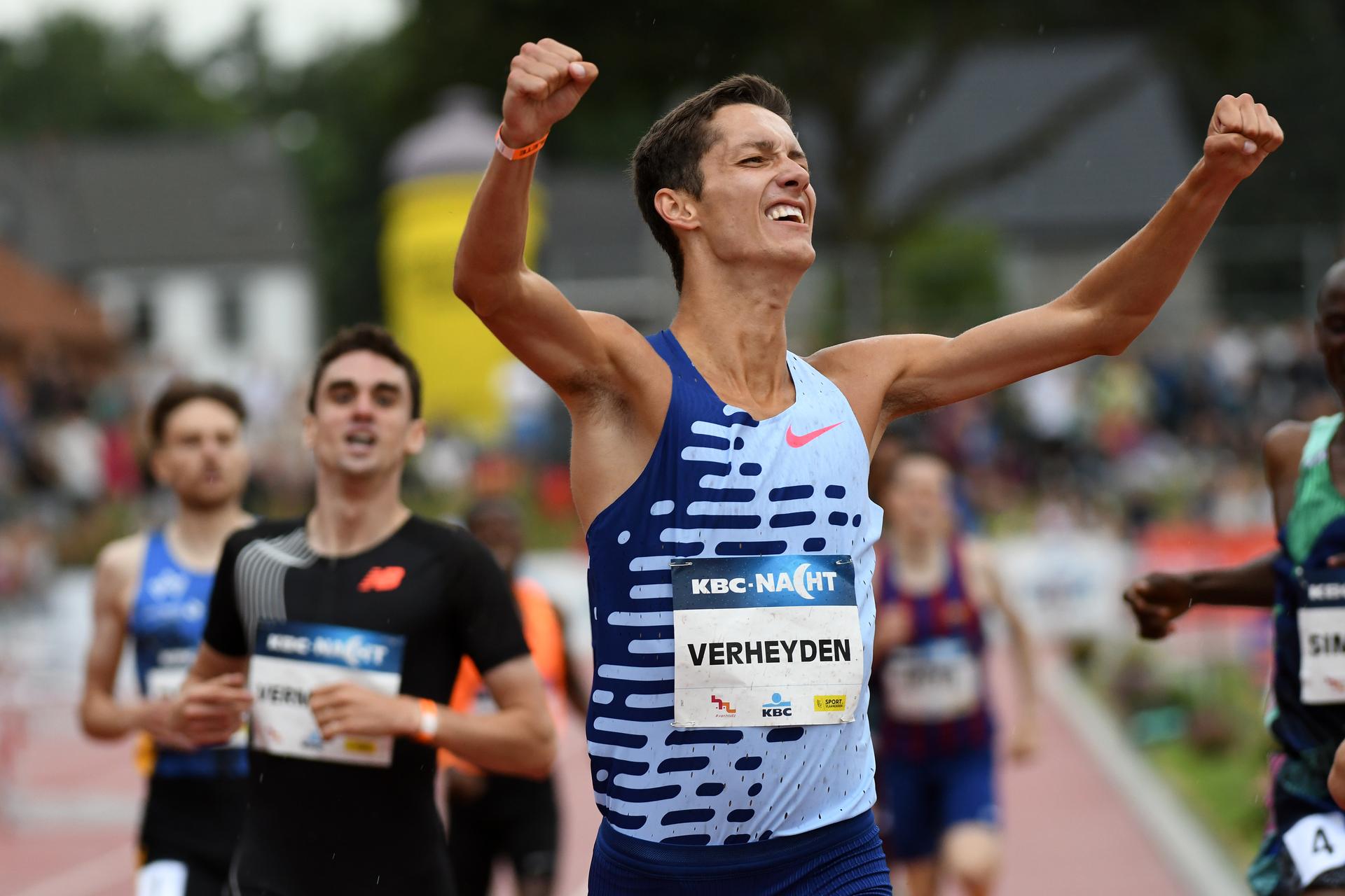 Nacht van de Atletiek Ruben Verheyden en Jochem Vermeulen onder WK