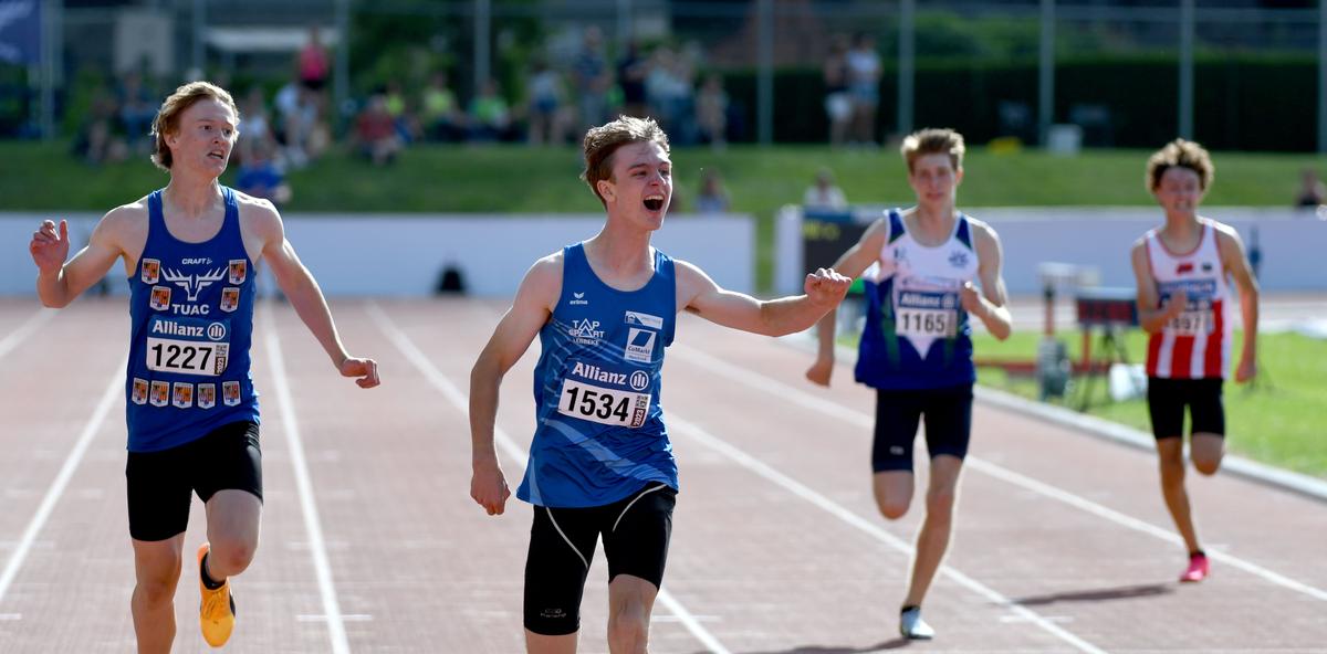 KVV cadetten en scholieren cadet Jari de Proft poeft naar sterk BR op