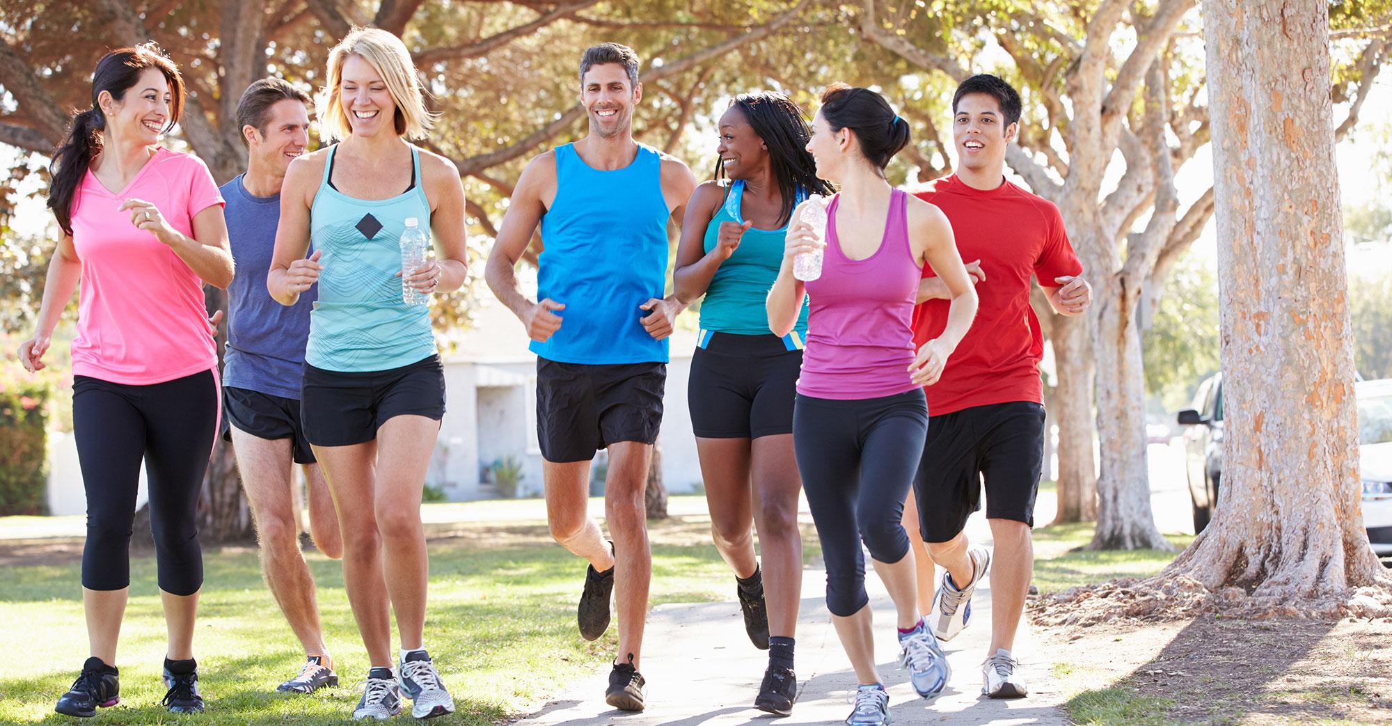 running
