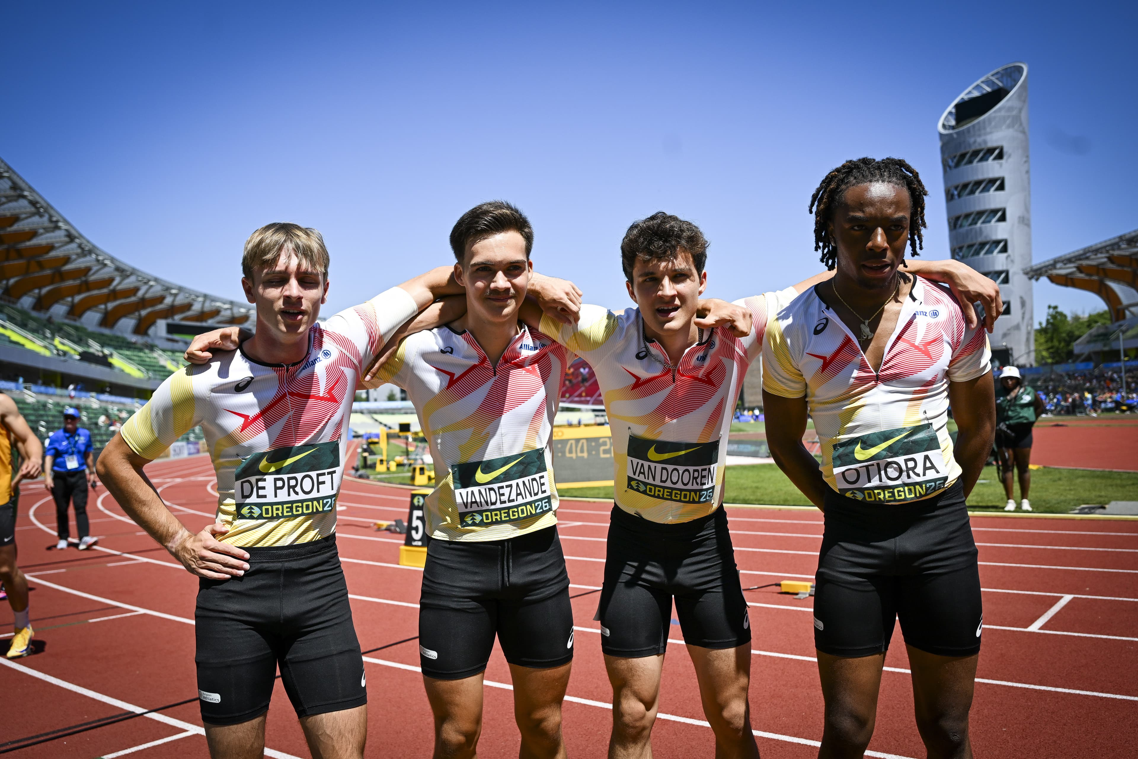 4x100m-mannen