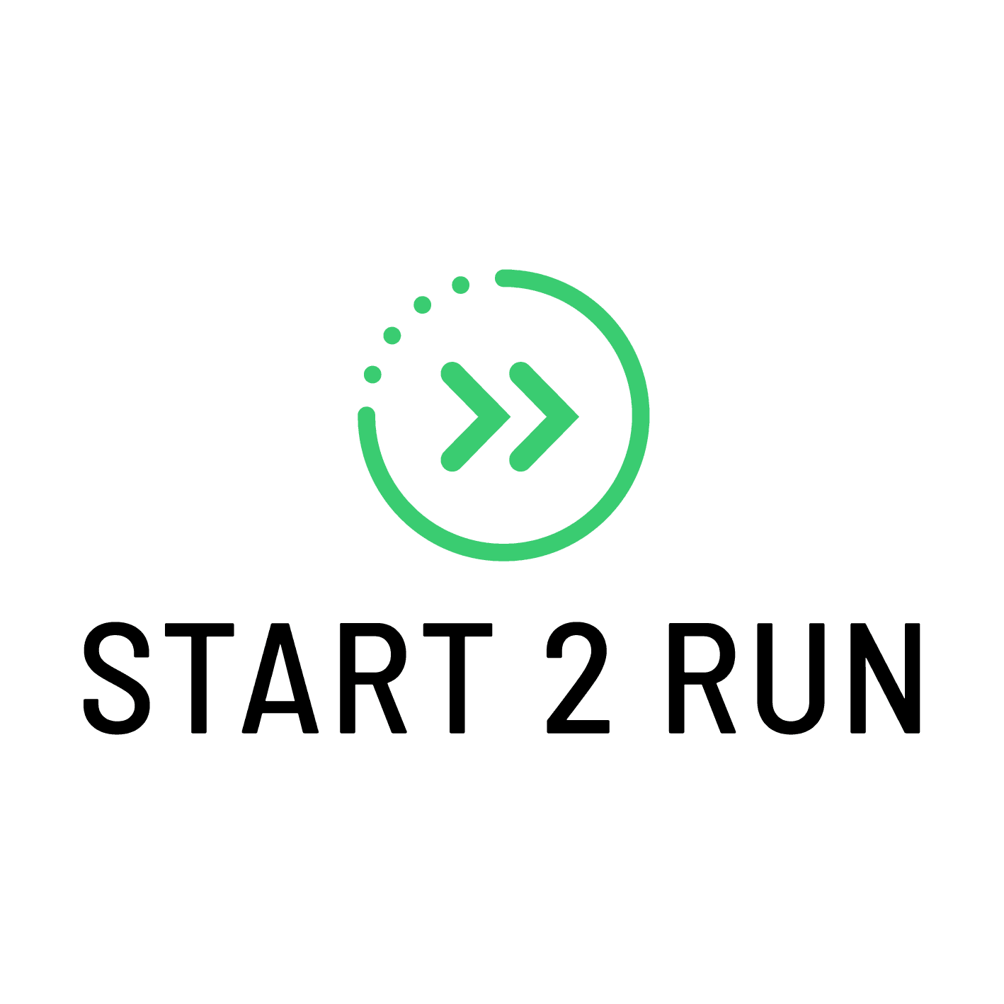 start-2-run-logo-groen-tekst-zwart